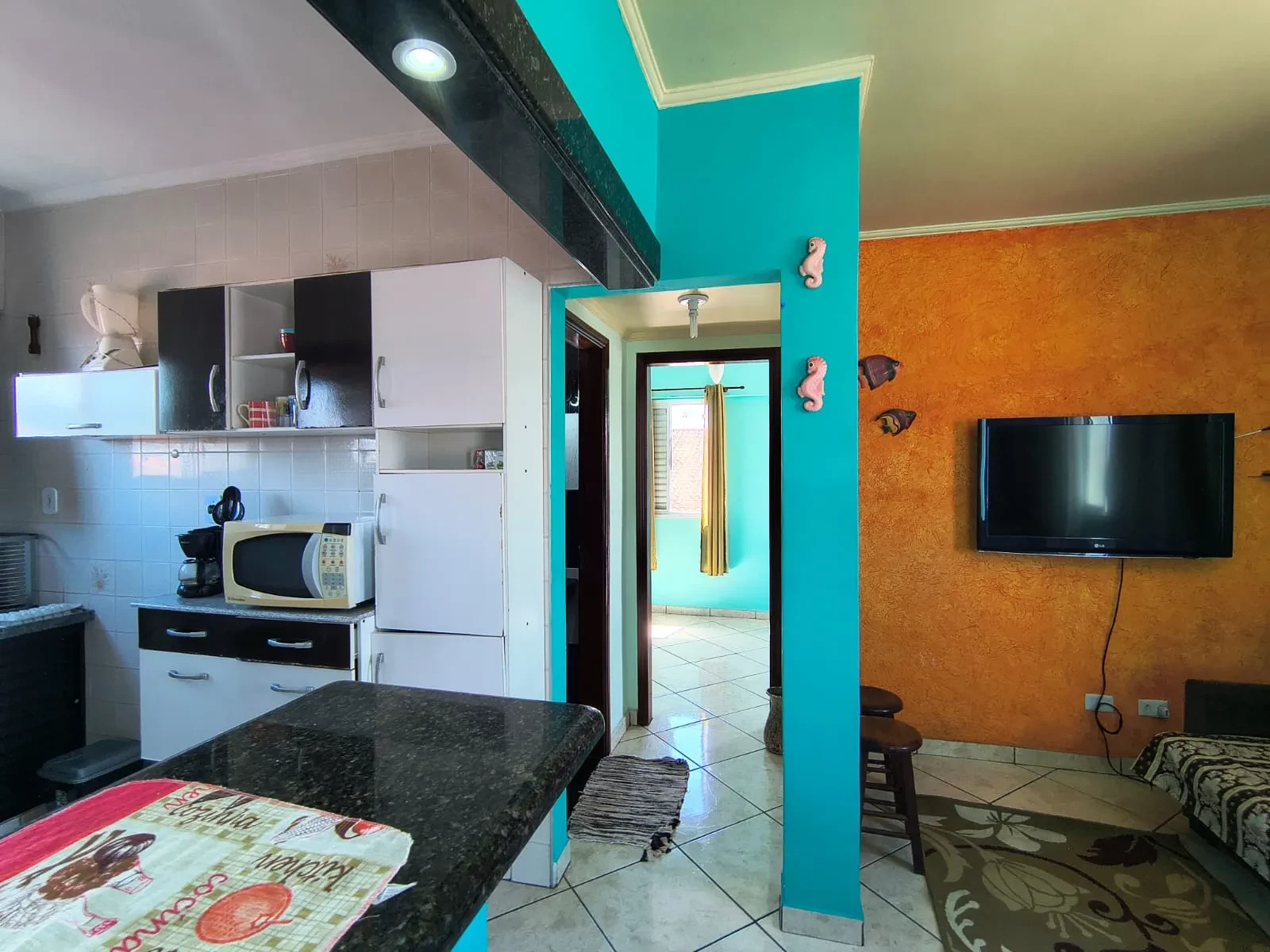 Apartamento com 1 Quarto à Venda, 48 m² em Maracanã - Praia Grande
