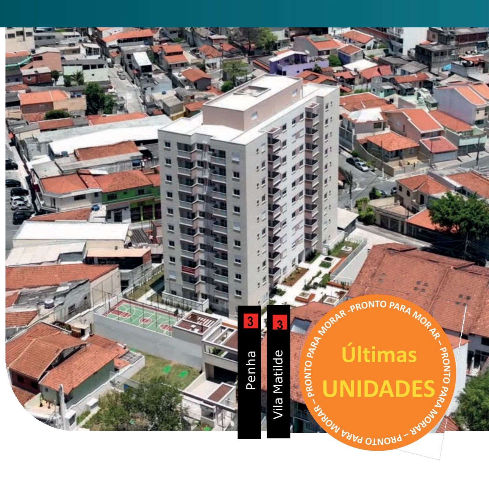 Apartamento com 2 Quartos à Venda, 48 m²em Penha de França - São Paulo