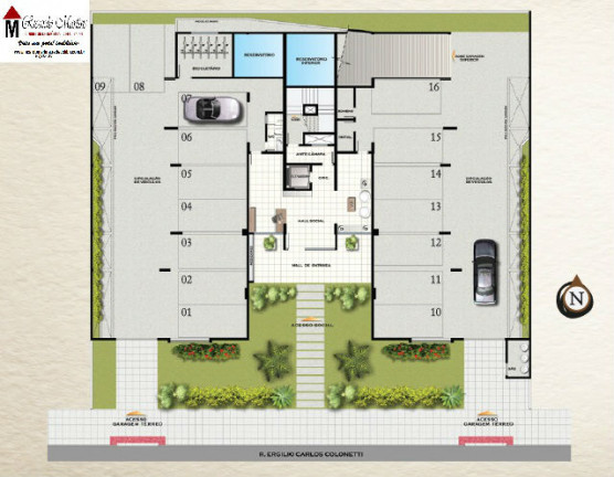 Imagem Apartamento com 3 Quartos à Venda, 94 m² em Centro - Içara