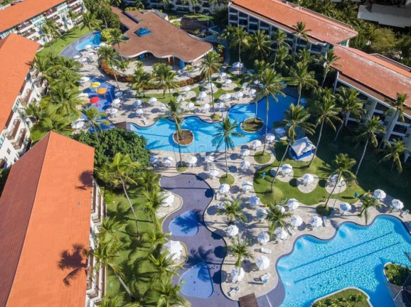 Imagem Apartamento com 1 Quarto para Temporada, 50 m² em Praia de Muro Alto - Ipojuca
