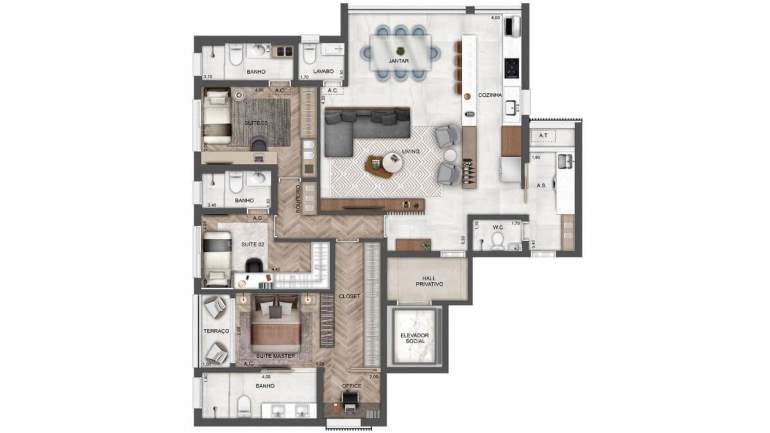 Imagem Apartamento com 3 Quartos à Venda, 142 m² em Perdizes - São Paulo