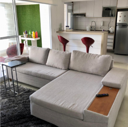 Imagem Apartamento com 1 Quarto para Alugar,  em Cidade Monções - São Paulo