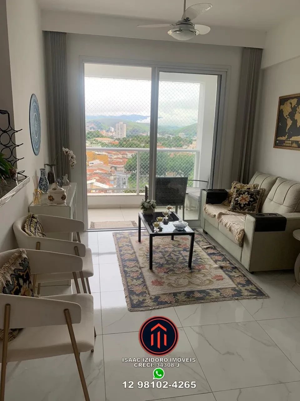 Imagem Apartamento com 2 Quartos para Alugar, 74 m² em Jardim Coelho Neto - Guaratinguetá