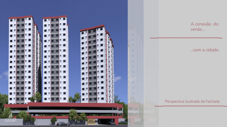 Apartamento com 2 Quartos à Venda, 48 m² em Jardim do Castelo - Ferraz de Vasconcelos