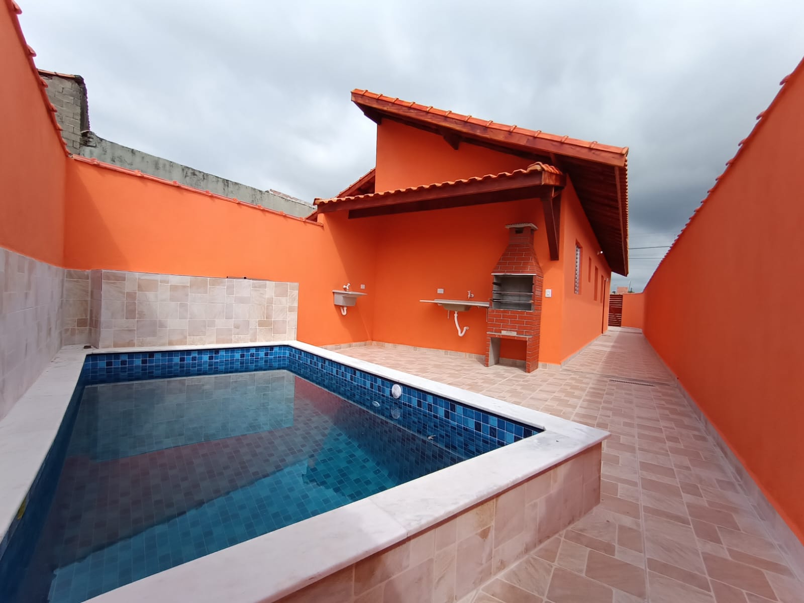 Casa com 2 Quartos à Venda, 55 m²em Balneário Flórida Mirim - Mongaguá