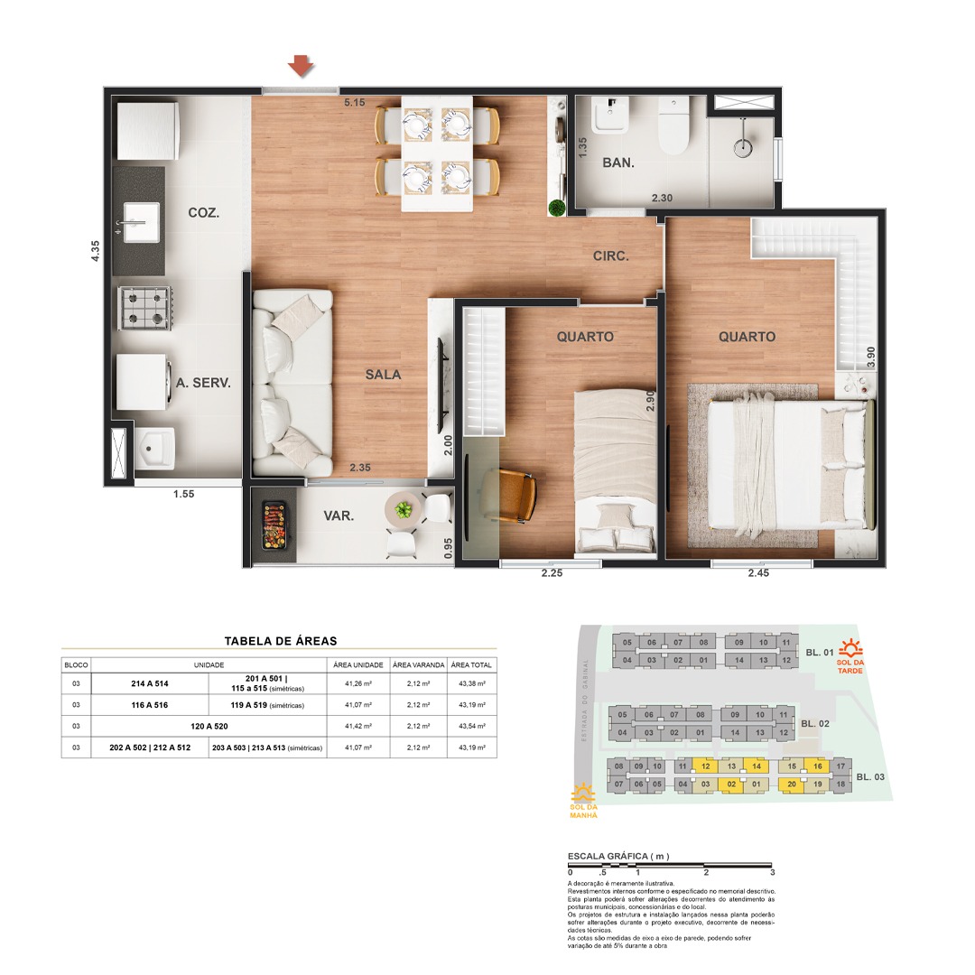 Imagem Apartamento com 2 Quartos à Venda, 44 m² em Freguesia (Jacarepaguá) - Rio de Janeiro