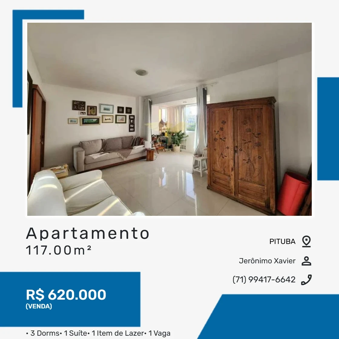 Imagem Apartamento à Venda, em Pituba - Salvador