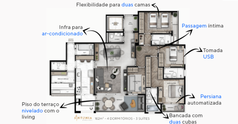 Imagem Apartamento com 4 Quartos à Venda, 162 m² em Perdizes - São Paulo