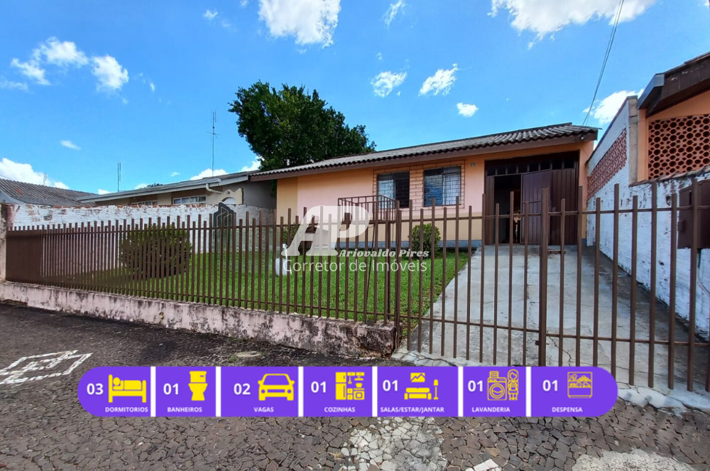 Casa com 3 Quartos à Venda, 150 m²em Uvaranas - Ponta Grossa