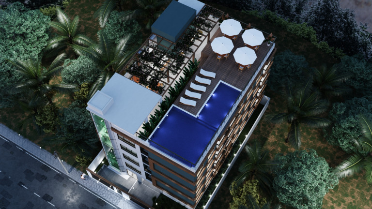 Flat com 1 Quarto à Venda, 33 m² em Rua Sergipe - Tamandaré