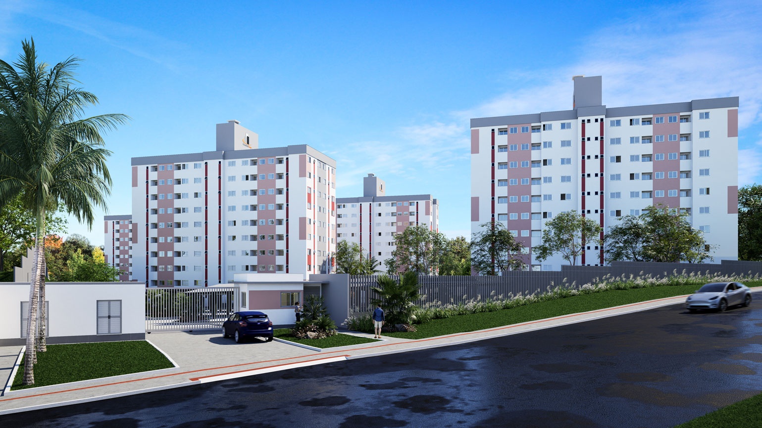 Imagem Apartamento com 2 Quartos à Venda, 54 m² em Linha Batista - Criciúma