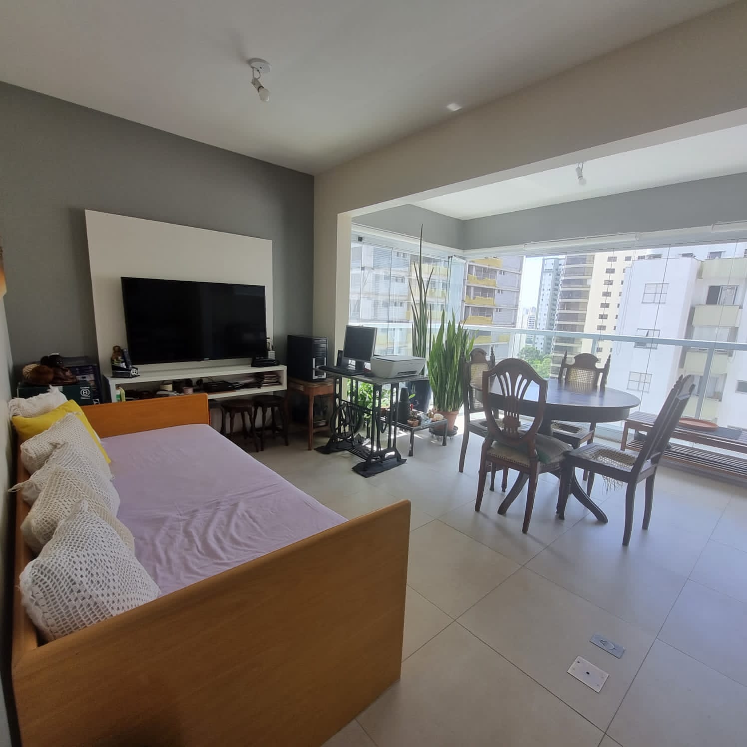 Imagem Apartamento com 1 Quarto à Venda, 43 m²em Santo Amaro - São Paulo