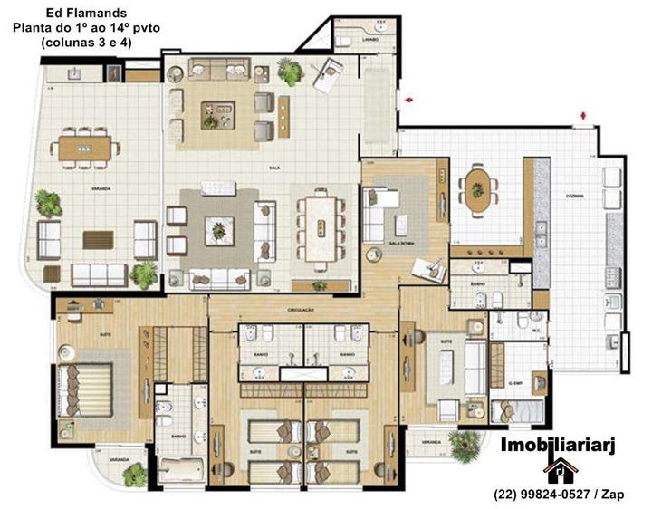 Imagem Apartamento com 4 Quartos à Venda, 302 m² em Barra Da Tijuca - Rio De Janeiro