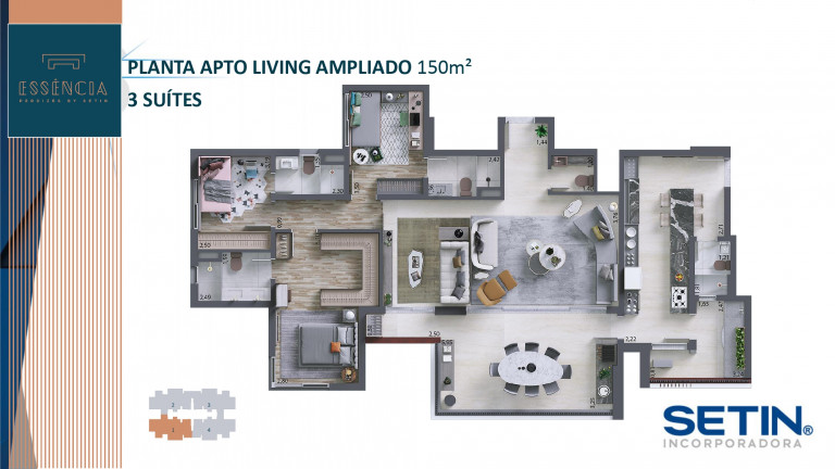 Imagem Apartamento com 3 Quartos à Venda, 150 m² em Perdizes - São Paulo