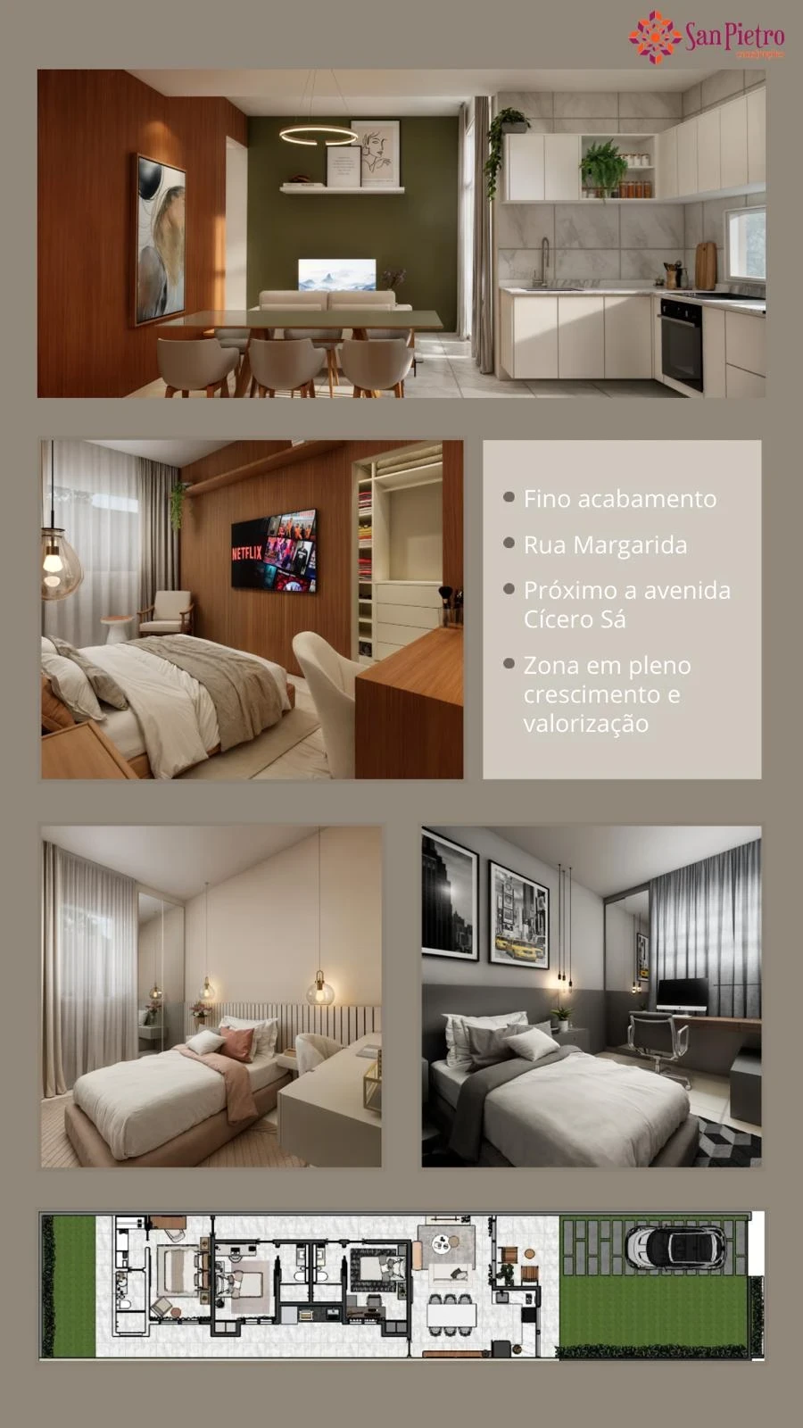Imagem Casa com 3 Quartos à Venda, 93 m² em Vereda Tropical - Eusébio