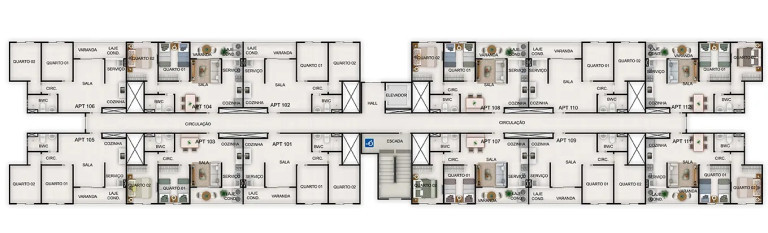 Imagem Apartamento com 2 Quartos à Venda,  em Nossa Senhora da Conceição - Paulista