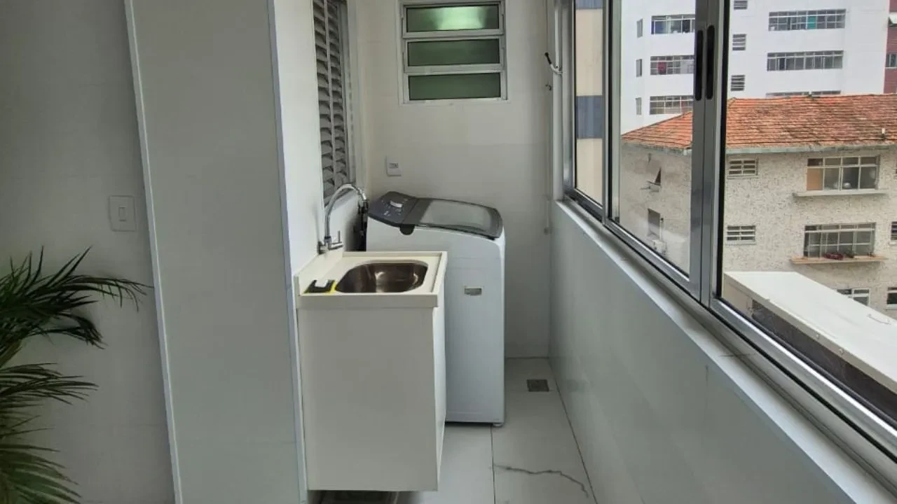 Foto do imóvel: Apartamento com 2 Quartos para Alugar, 85 m² em Ponta da Praia - Santos