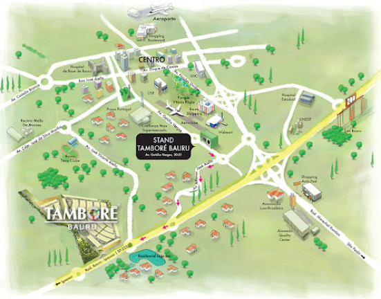 Imagem Terreno em Condomínio à Venda, 371 m² em Samambaia Parque Residencial - Bauru