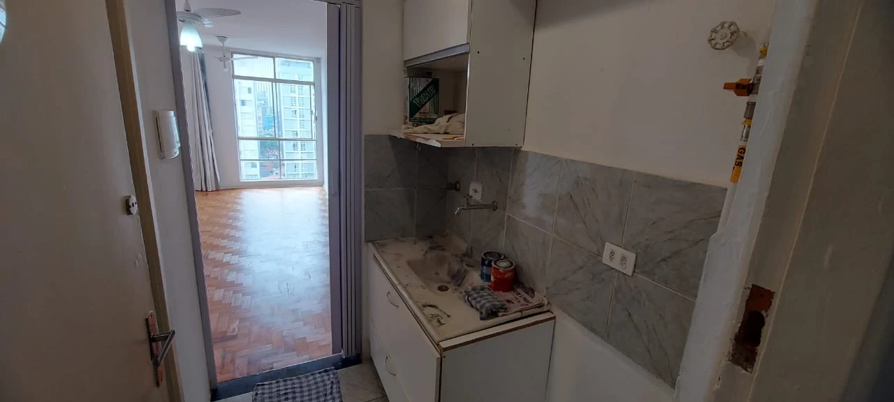 Imagem Kitnet com 1 Quarto à Venda, 35 m² em Santa Cecília - São Paulo
