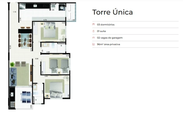 Imagem Apartamento com 3 Quartos à Venda ou Locação, 96 m² em Jardim Praia Grande - Mongaguá