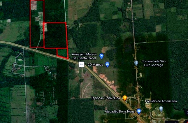 Terreno à Venda, 548 m²em AMERICANO - Santa Izabel do Pará