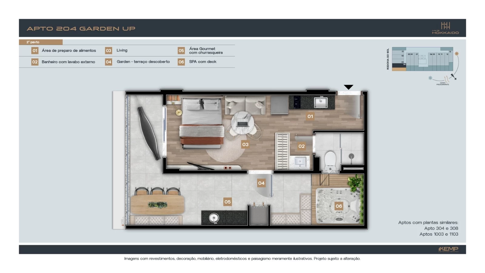 Imagem Apartamento com 1 Quarto à Venda, 40 m² em Praia de Itaparica - Vila Velha