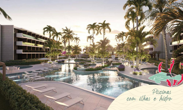 Imagem Apartamento com 1 Quarto à Venda, 32 m² em Praia de Muro Alto - Ipojuca