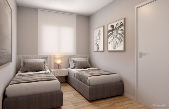 Foto do imóvel: Apartamento com 2 Quartos à Venda, 44 m² em Campo Grande - Rio de Janeiro