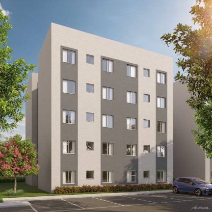 Foto do imóvel: Apartamento com 2 Quartos à Venda, 44 m² em Campo Grande - Rio de Janeiro