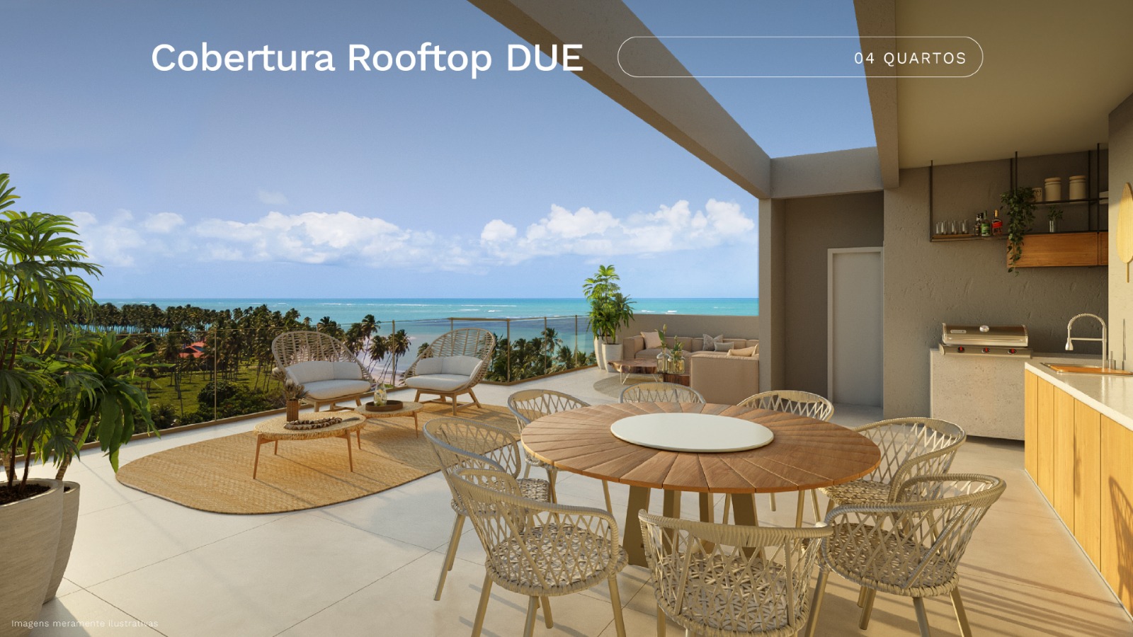 Imagem Apartamento com 6 Quartos à Venda, 218 m²em Praia dos Carneiros - Tamandaré