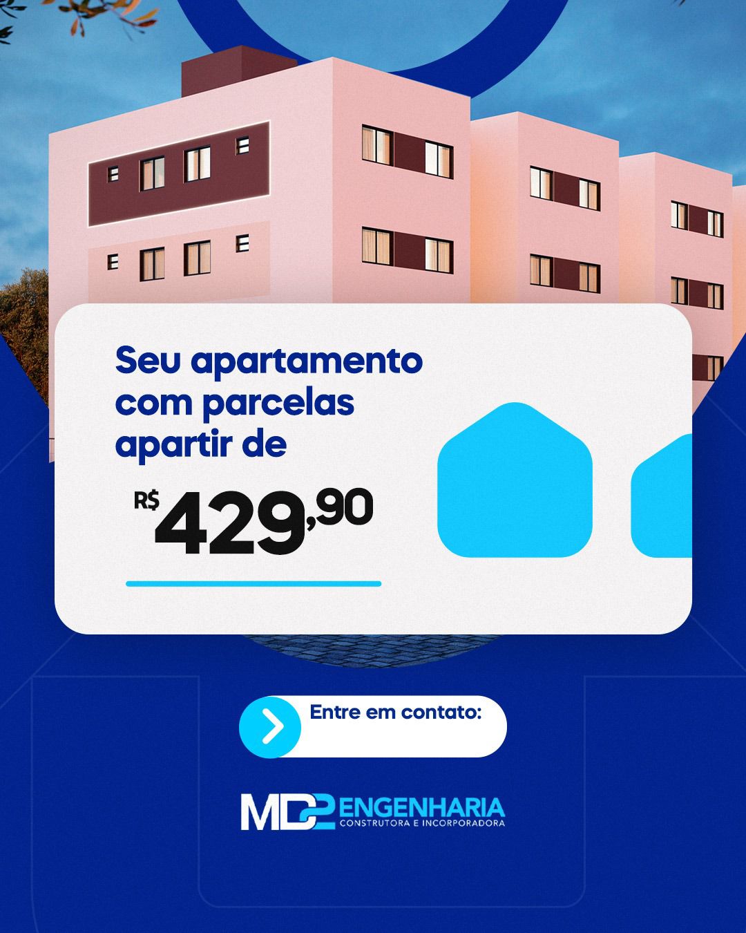 Foto do imóvel: Apartamento com 2 Quartos à Venda, 49 m² em Três Irmãs - Campina Grande