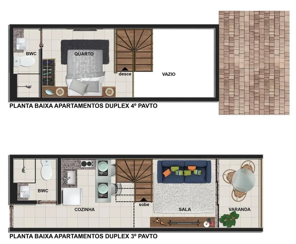 Imagem Flat com 1 Quarto à Venda, 36 m² em Tamandaré - Tamandaré