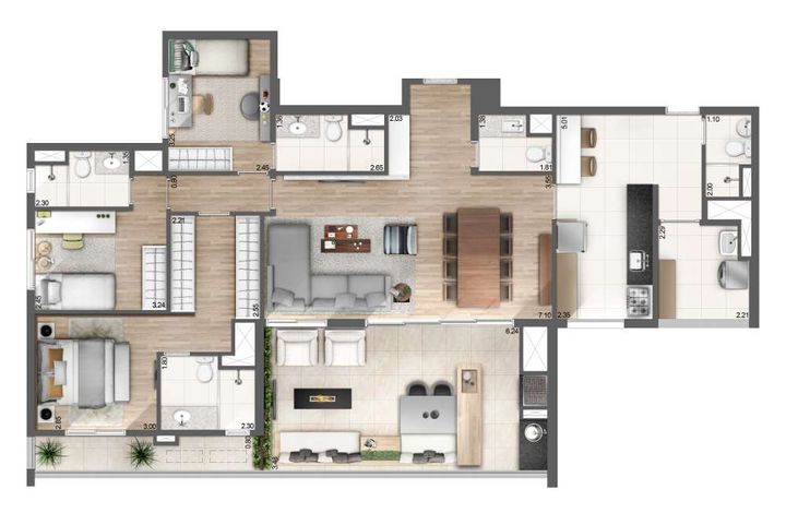 Imagem Apartamento com 4 Quartos à Venda, 149 m² em Sumarezinho - São Paulo
