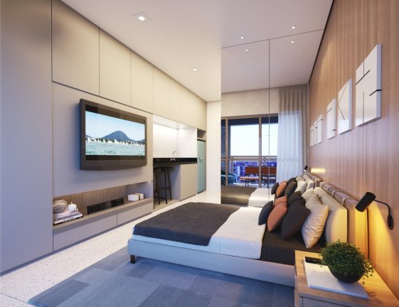 Imagem Apartamento com 1 Quarto à Venda, 46 m² em Vila Clementino - São Paulo