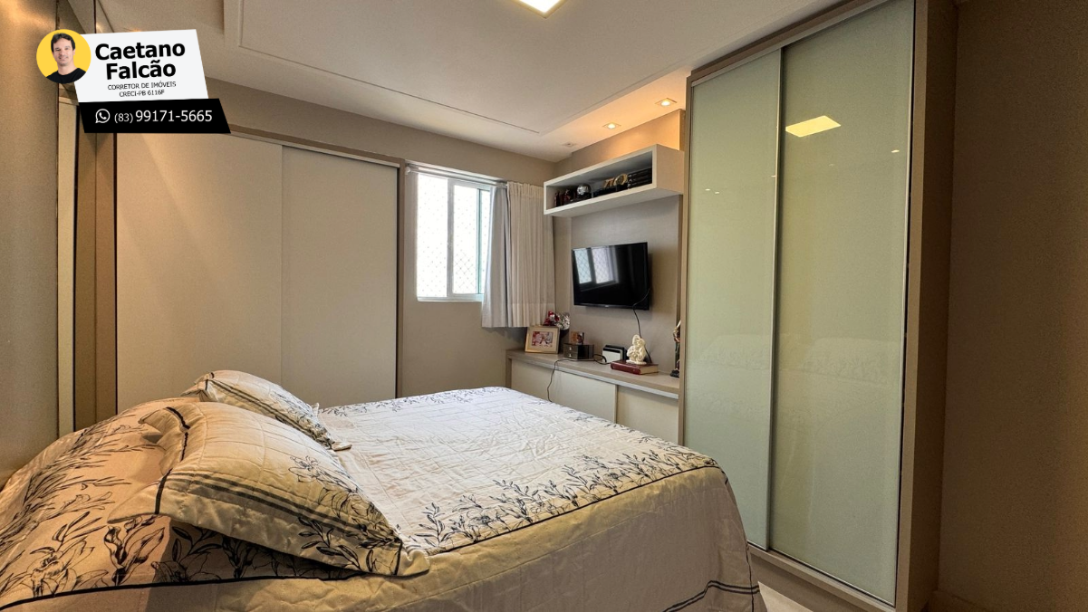 Foto do imóvel: Apartamento com 3 Quartos à Venda, 90 m² em Brisamar - João Pessoa
