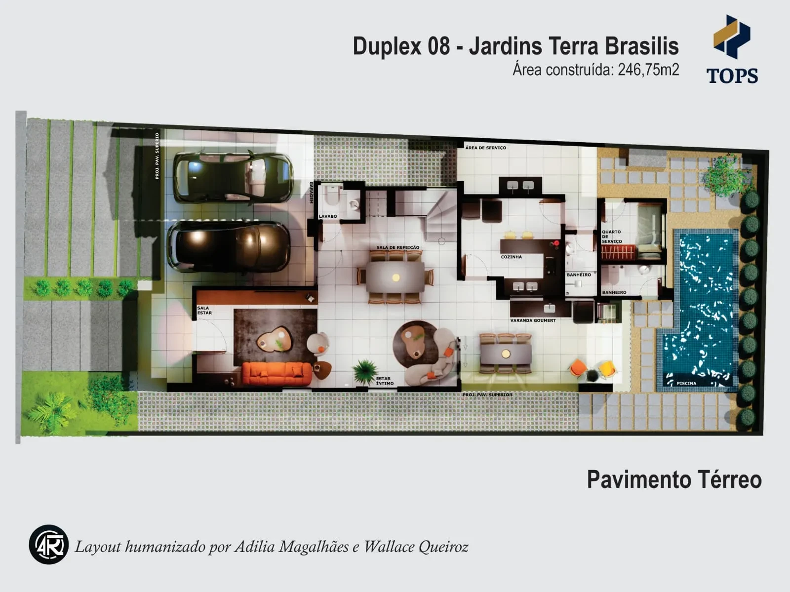Imagem Casa de Condomínio com 3 Quartos à Venda, 246 m² em Aquiraz - Aquiraz