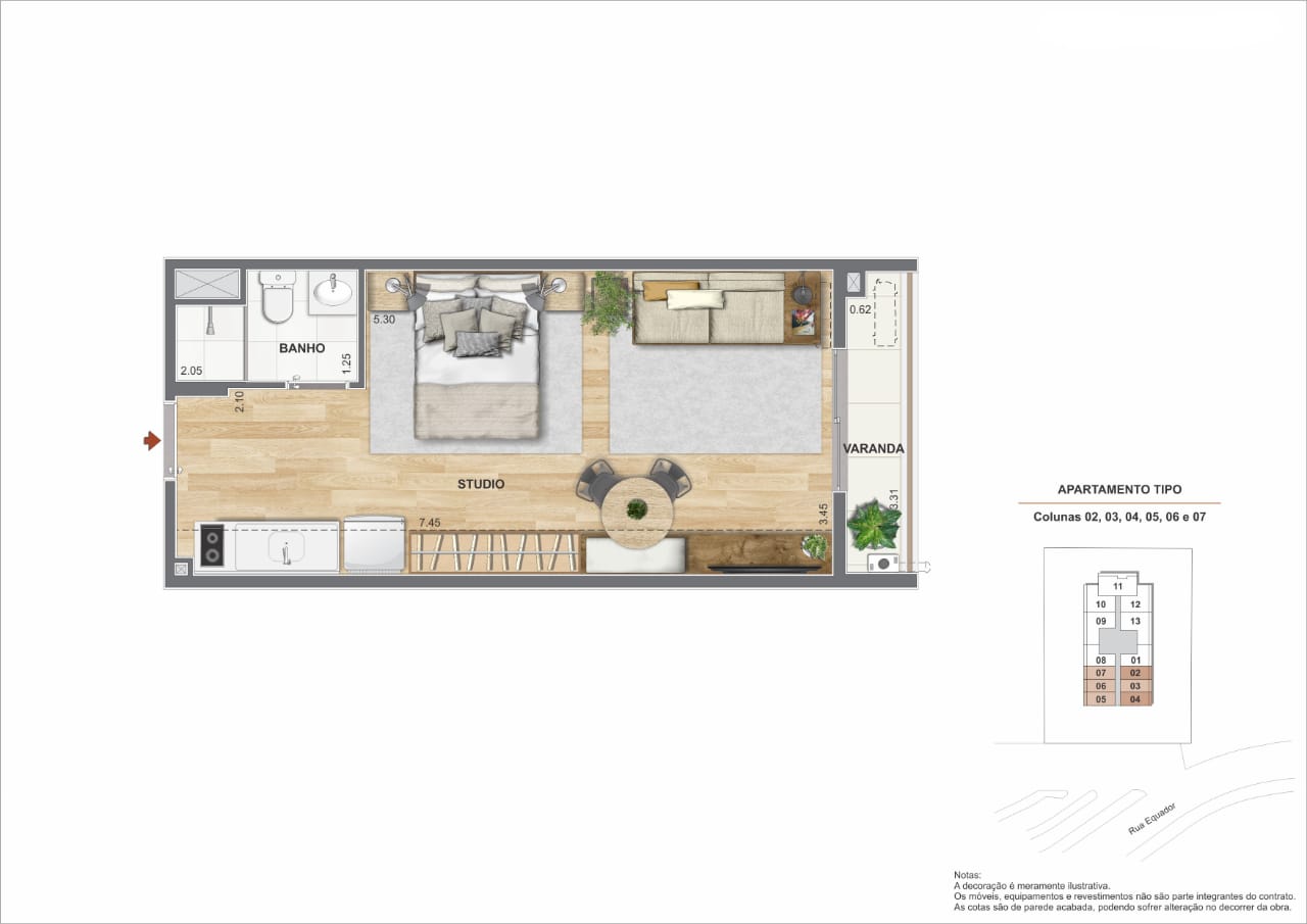 Imagem Apartamento com 1 Quarto à Venda, 39 m² em Santo Cristo - Rio de Janeiro