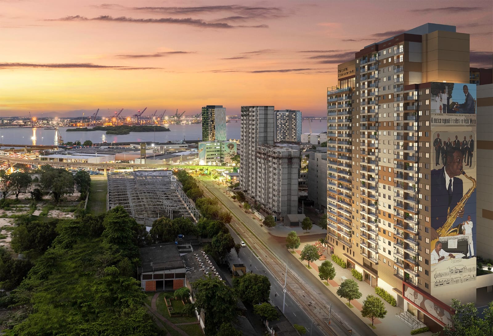 Imagem Apartamento com 2 Quartos à Venda, 39 m² em Santo Cristo - Rio de Janeiro