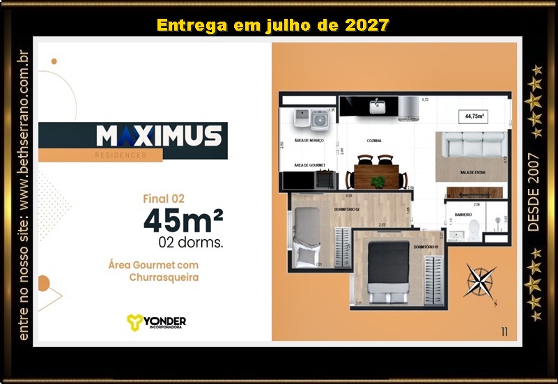 Imagem Apartamento com 2 Quartos à Venda, 41 m²em Penha de França - São Paulo