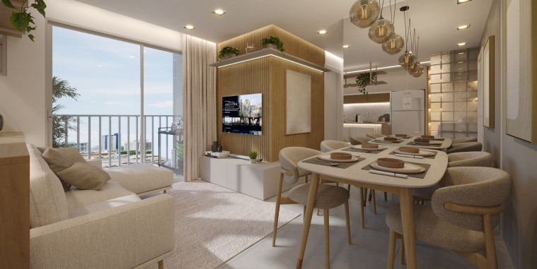 Imagem Apartamento com 2 Quartos à Venda, 45 m² em  - 