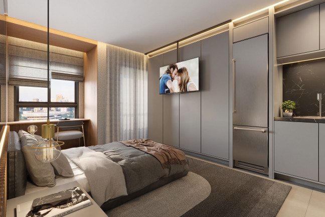 Imagem Apartamento com 2 Quartos à Venda, 32 m² em Jardim Vera Cruz - São Paulo