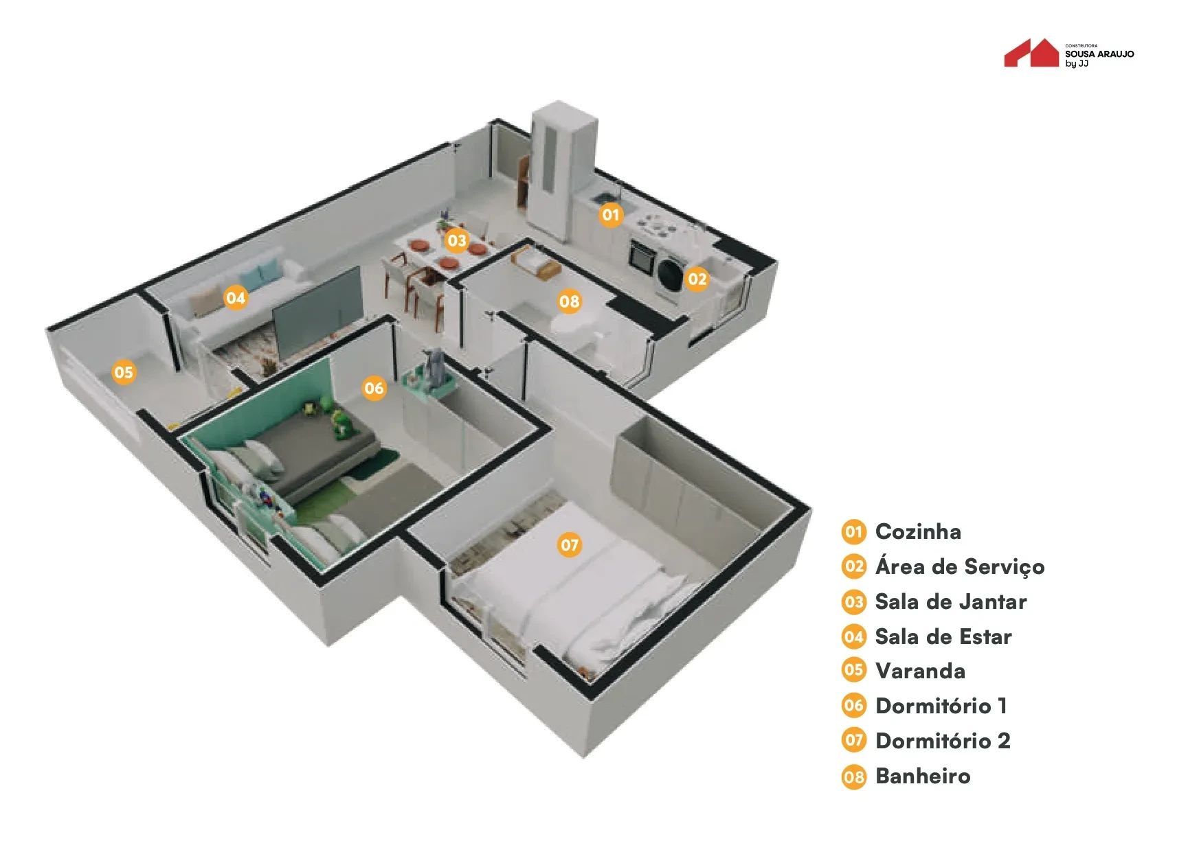 Imagem Apartamento com 2 Quartos à Venda, 47 metros em Jardim das Paineiras I - São José dos Campos