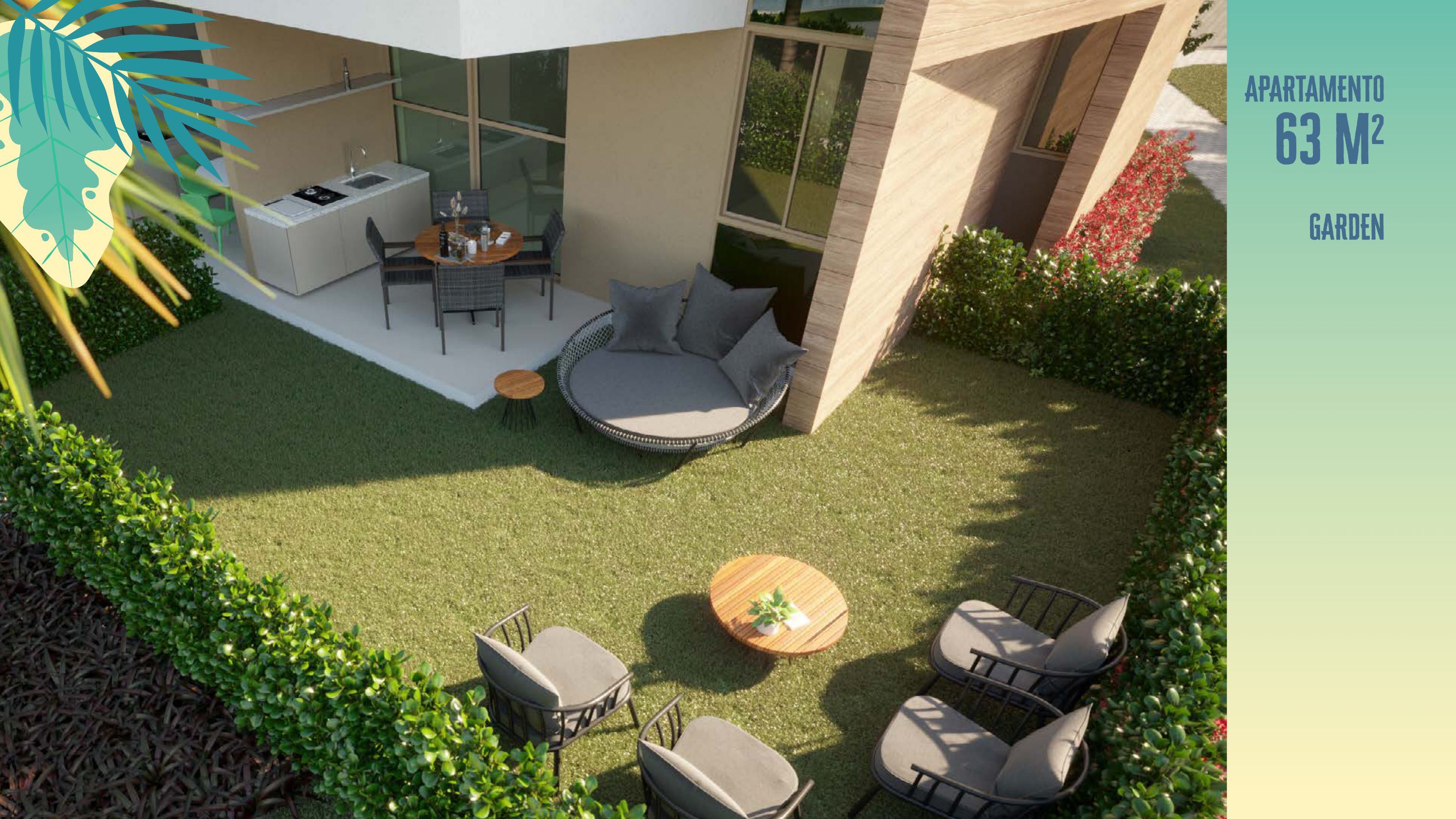 Foto do imóvel: Apartamento com 2 Quartos à Venda, 63 m² em Praia Carneiros - Tamandaré