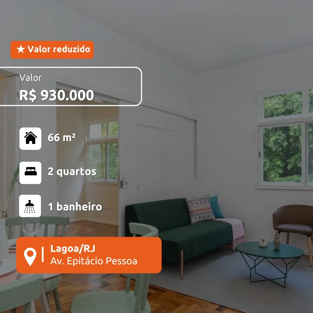 Imagem Apartamento com 2 Quartos à Venda, 60 m² em Copacabana - Rio de Janeiro