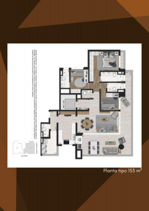 Imagem Apartamento com 3 Quartos à Venda, 153 m² em Moema - São Paulo