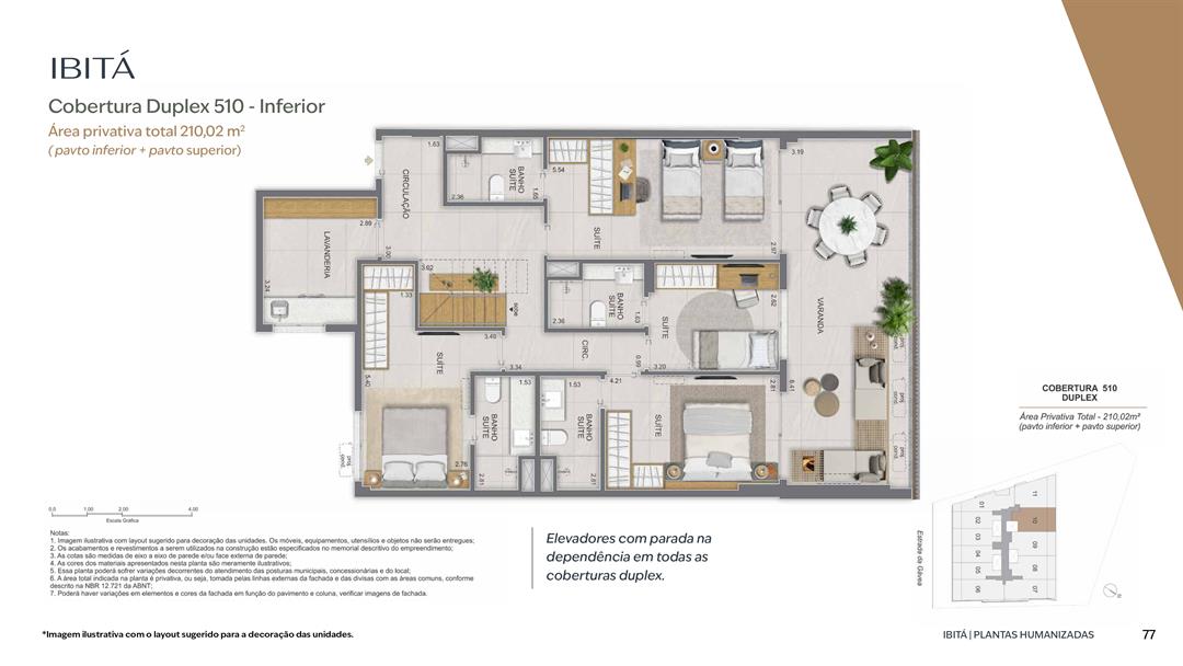 Foto do imóvel: Apartamento com 2 Quartos à Venda, 88 m² em São Conrado - Rio de Janeiro