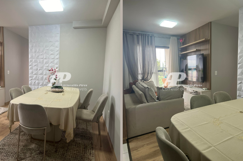 Imagem Apartamento com 3 Quartos à Venda ou Temporada, 66 m²em Contorno - Ponta Grossa
