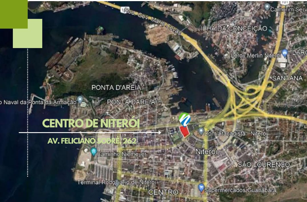 Imagem Edifício Residencial com 2 Quartos à Venda, 102 m² em Centro - Niterói