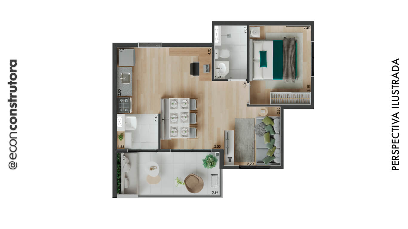 Imagem Apartamento com 2 Quartos à Venda, 25 m²em Vila Olímpia - São Paulo