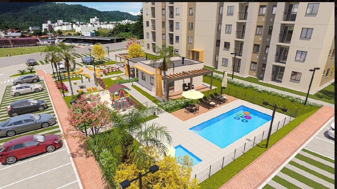 Imagem Apartamento com 2 Quartos à Venda, 47 m² em Jaraguá Esquerdo - Jaraguá do Sul